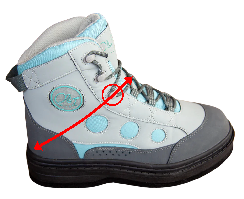 Miss Mayfly® Wading Boot Fit Guide