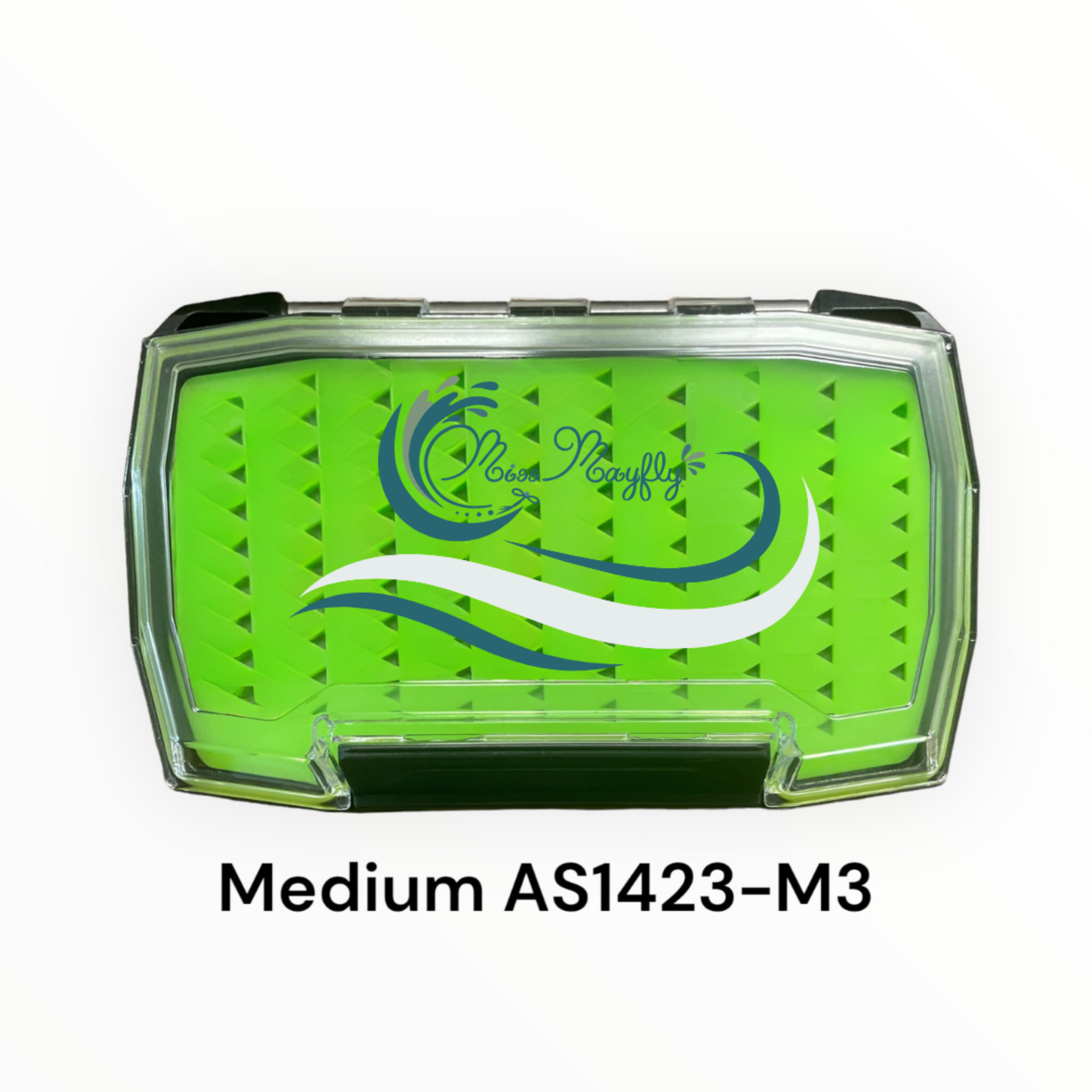 Miss Mayfly® Double-Sided Waterproof Fly Box – Miss Mayfly Women's Fishing and Wading Gear Miss Mayfly® Double-Sided Waterproof Fly Box – Miss Mayfly Women's Fishing and Wading Gear