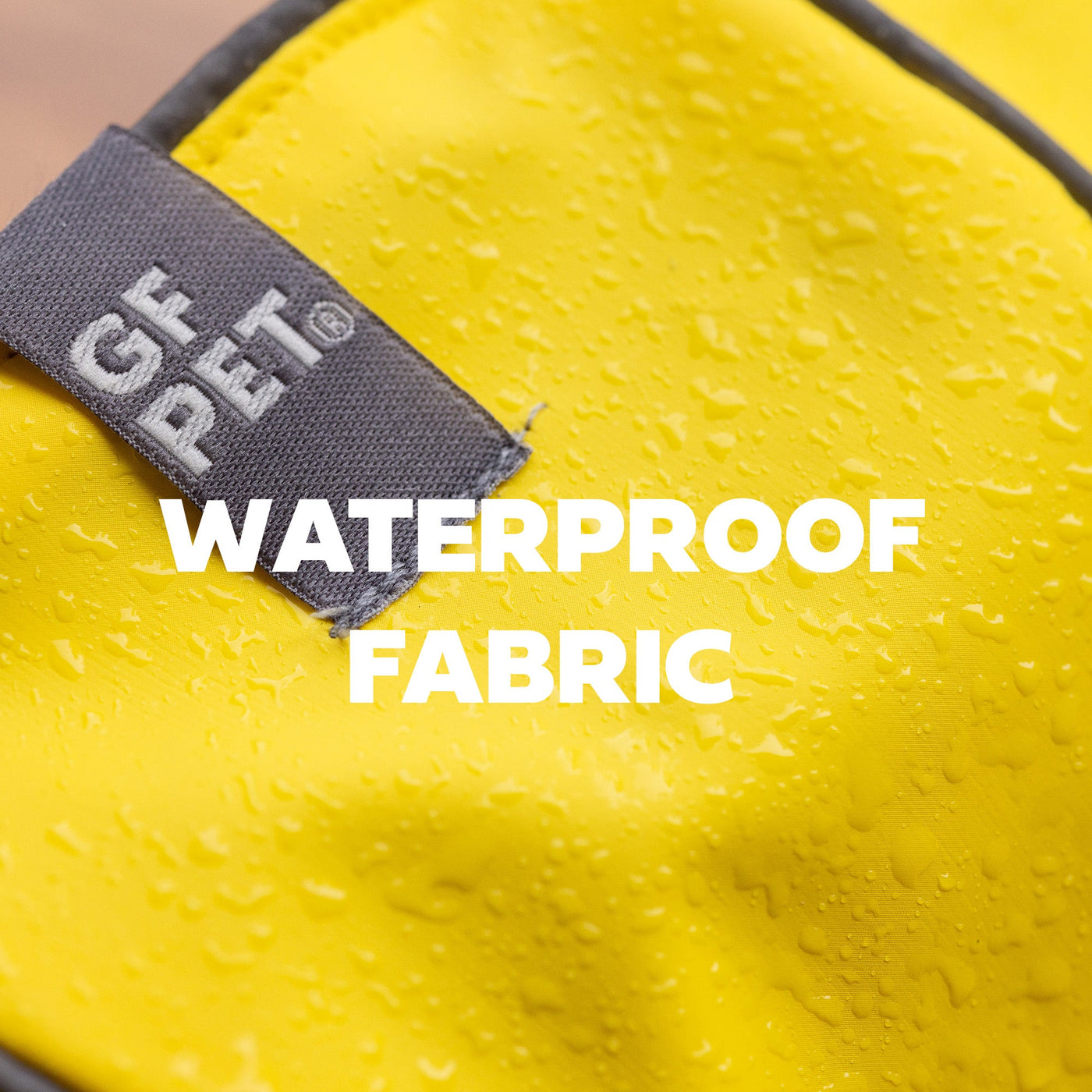 Reversible Elasto-Fit Raincoat - Yellow/Blue