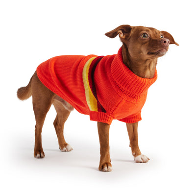 Retro Sweater - Orange