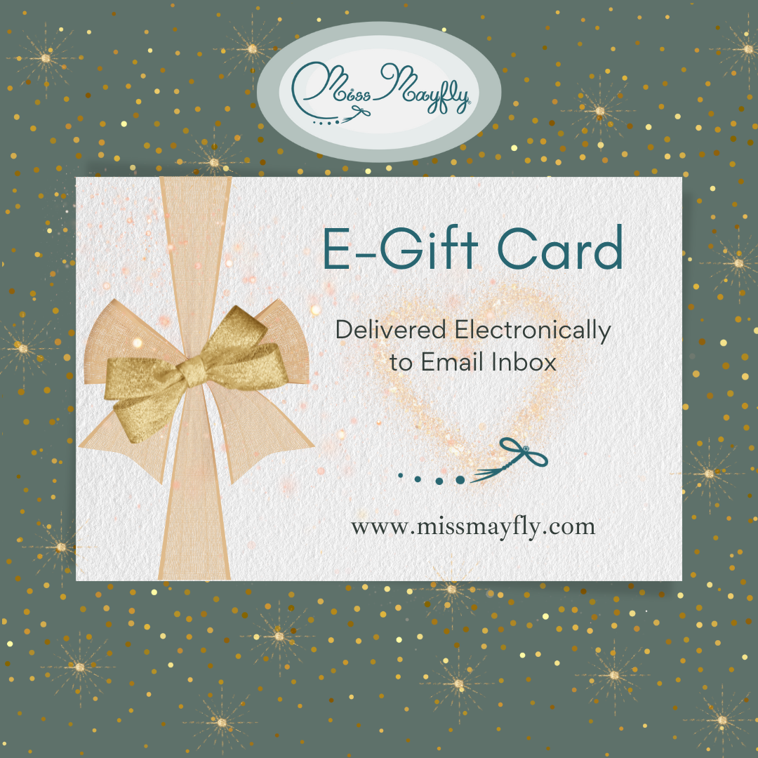 Miss Mayfly E-Gift Card: Available in Denominations from $25 to $600