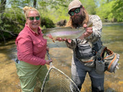Miss Mayfly's Moxie breathable chest waders are a beautiful