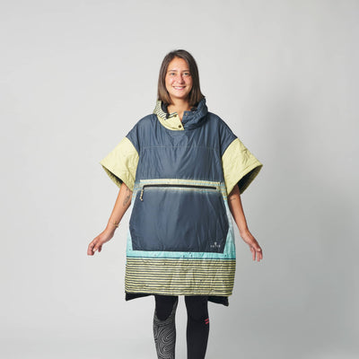 VOITED 2nd Edition Outdoor Poncho for Surfing, Camping, Vanlife & Wild Swimming - Woodspray