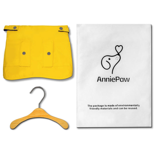 Anniepaw Aurora NatureShield Chic Dog Waterproof Raincoat