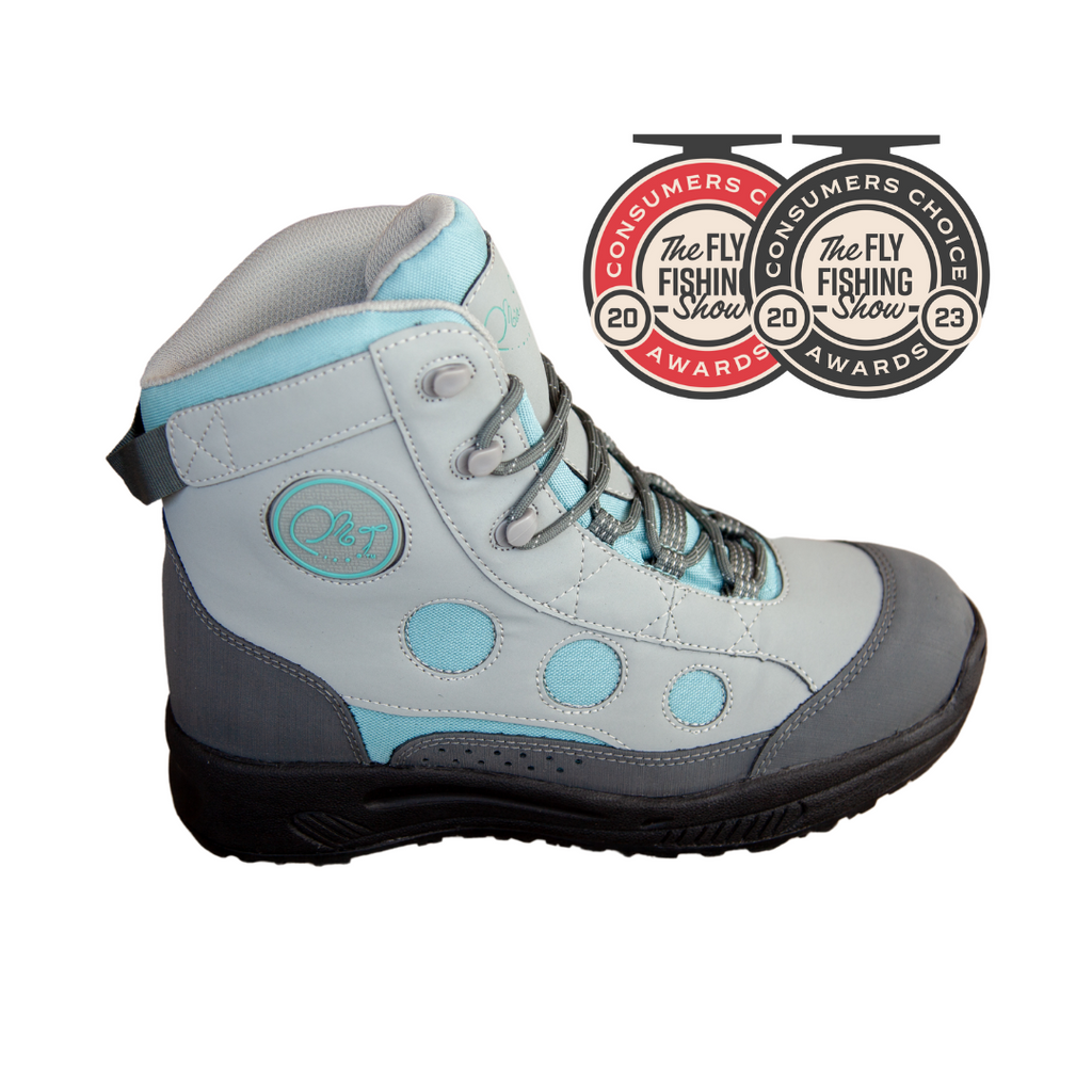 Miss Mayfly® MOXIE Wading Boot©, Rubber- Blue – Miss Mayfly