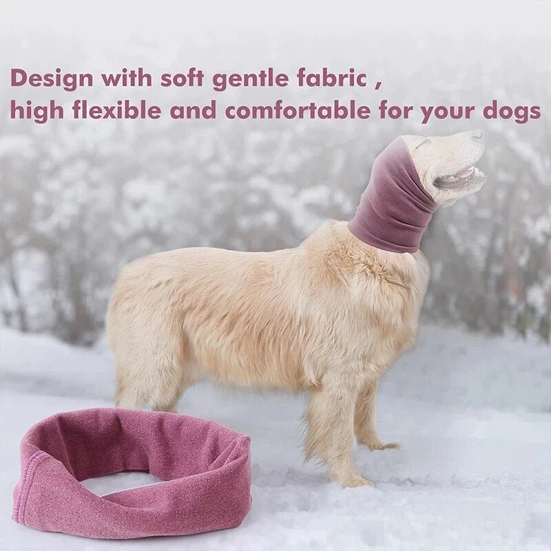 AnniePaw Dog Earmuff Turban Scarf Comfortable Noise Isolation Grooming