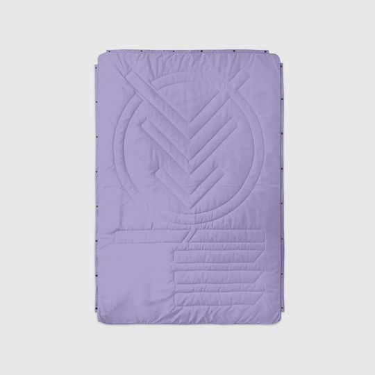 VOITED Recycled Ripstop Outdoor Camping Blanket - Cameo Green/Digital Lavender