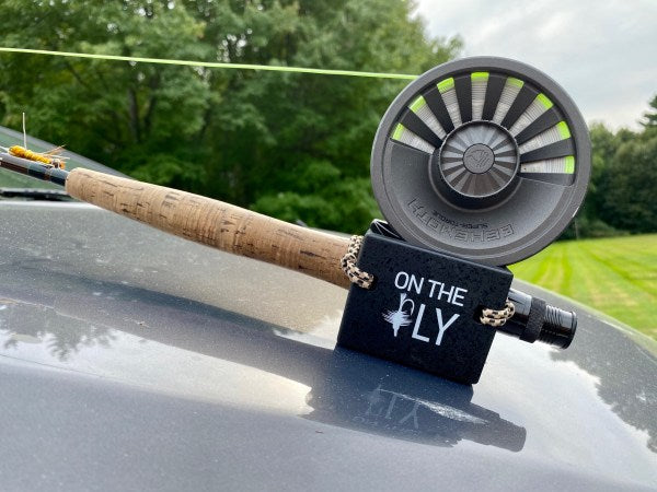 On The Fly- Fly Rod Holder